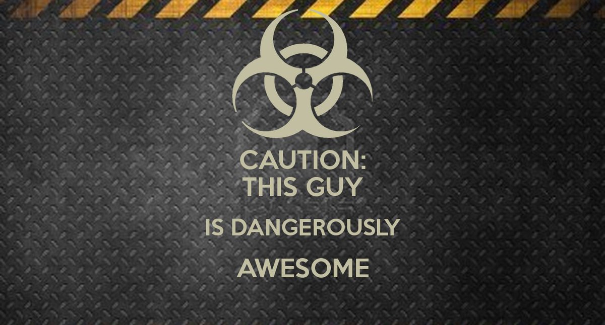 LittyRaider's tweet photo. #dangerous #hazard #awesome #caution https://t.co/Vx8yoqfW6s
