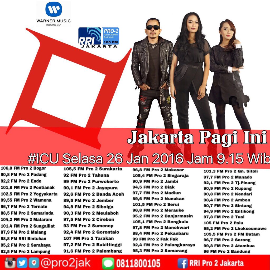 #MasihCintaKOTAKDiPro2FM jam 11.15 WIT stay terus <a href="/pro2wamena/">RRI Pro 2 Wamena</a> <a href="/kotakband_/">Official KOTAK</a> <a href="/WarnerMusicID/">WarnerMusicID</a> || <a href="/eL_papulung/">eLdhy Karori</a>