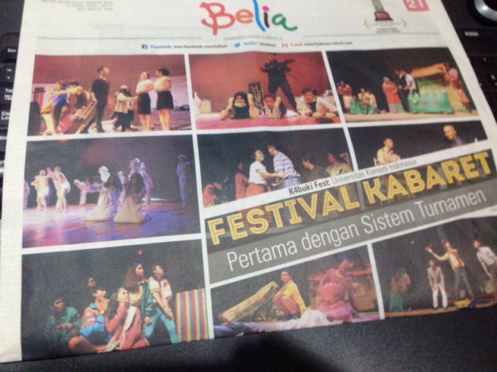 Cek koran <a href="/beliapr/">belia Pikiran Rakyat</a> guys ada liputan K4BUKI guys