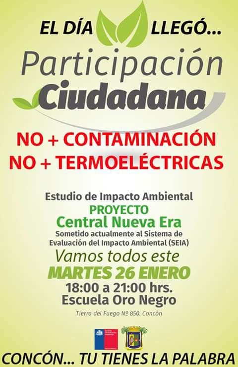 AmplioFa's tweet image. #AlertaConcon #ZonaSaturada 
#Concon 
#NoalatermoeléctricaenConcon
Conconino s hora de sacar la Voz No+Contaminación