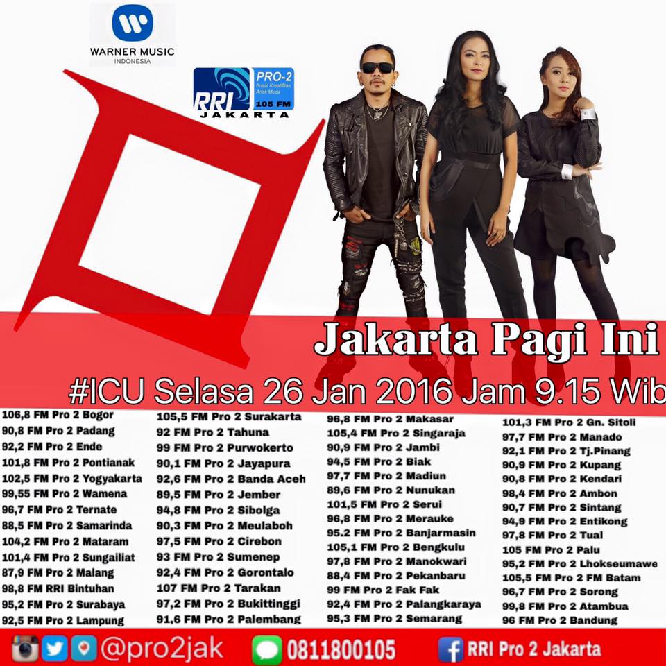 Hari Ini Live Interview <a href="/kotakband_/">Official KOTAK</a> Pukul 9.15 WIB 10.15 WITA 11.15 WIT Di PRO2 FM KOTA KM
#MasihCintaKotakDiPro2FM