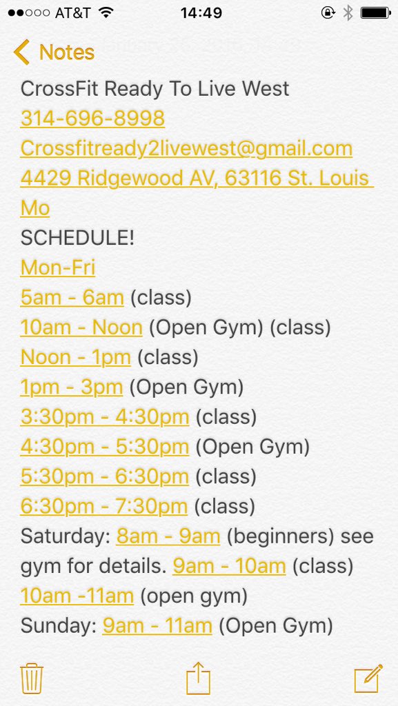 CR2LWEST's tweet photo. Our schedule at @CR2LWEST #crossfit #community #stlcrossfit #stlouisgyms #southcity #personaltraining #weightlifting https://t.co/ellFRHGbsX