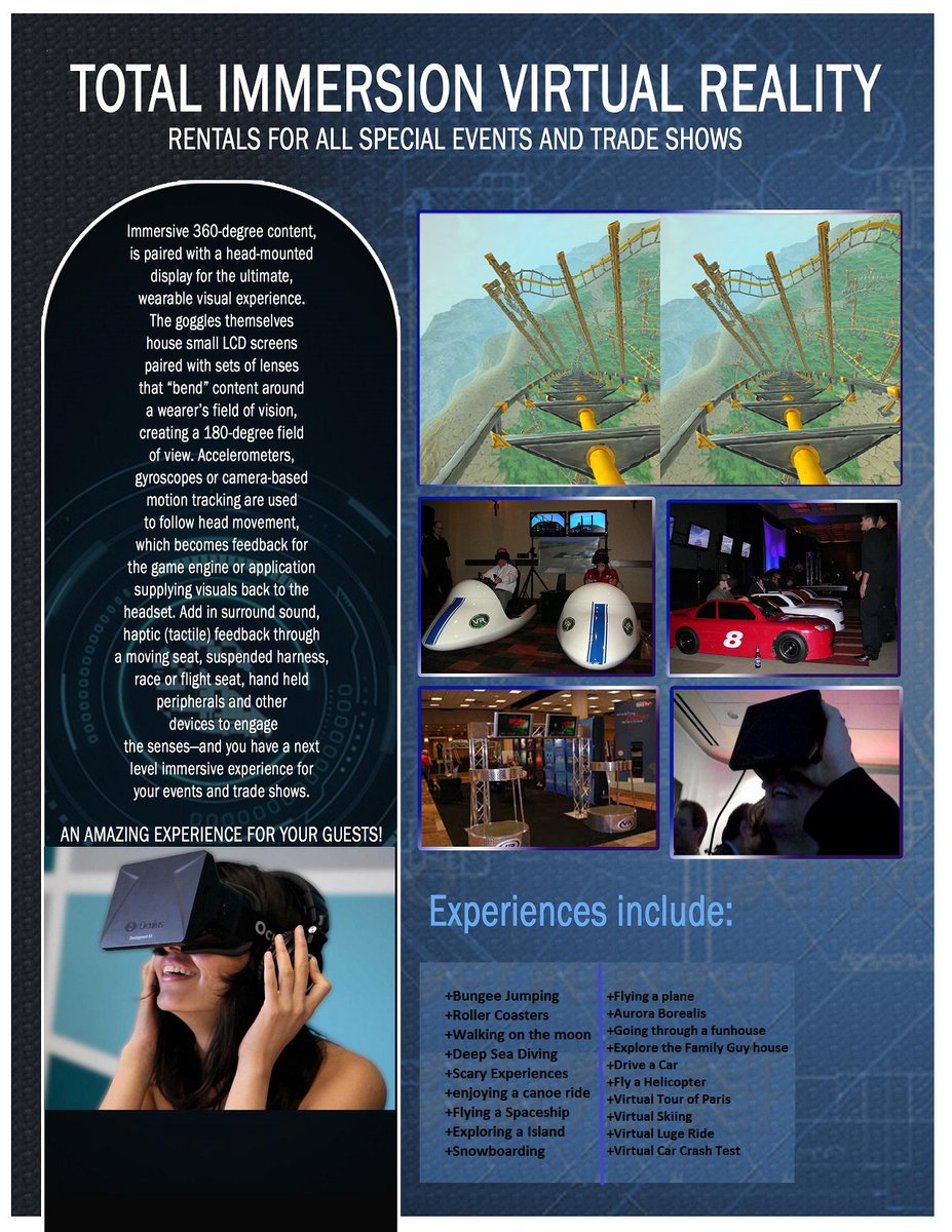 AmusitronixVR's tweet photo. Total Immersion #Oculus #Oculusrift #VRgoggles #VR #VirtualReality #Virtualrollercoaster #Rift #gamers https://t.co/3AihUrpMeV