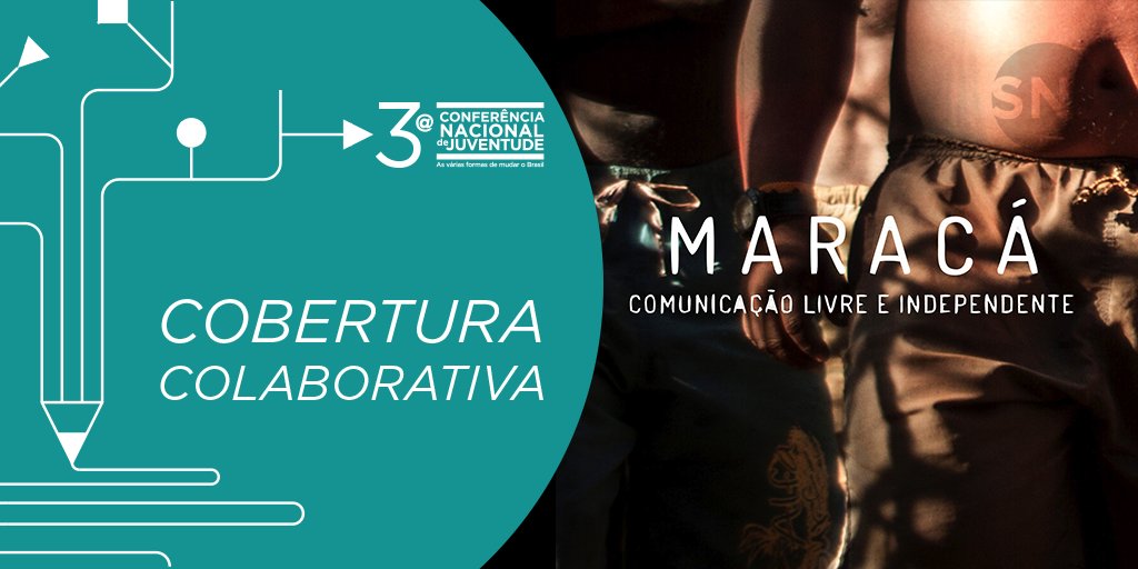 SNJuventude's tweet photo. Confira a participação do coletivo Maracá na cobertura colaborativa.📷📝 da #3ConfJuv https://t.co/7CTqvKKleO https://t.co/GmSki41Ty1
