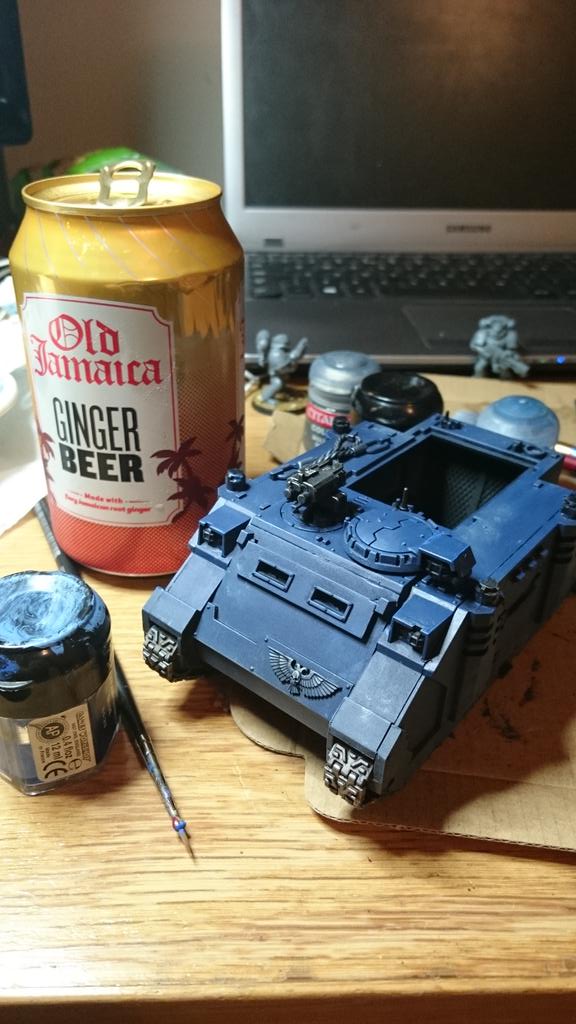 tabletopbanter's tweet photo. My two favorite tin cans - Harry #gettingthroughthem #crimsonfists https://t.co/a4wLhC5rHy