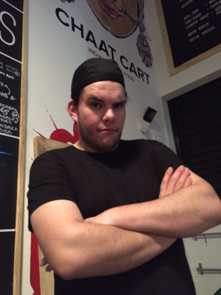 Gee_BoY2000's tweet photo. @GarthFaded he might look angry but he's just cooked up a storm!! @bangersandbacon https://t.co/vtv7iX3Va2