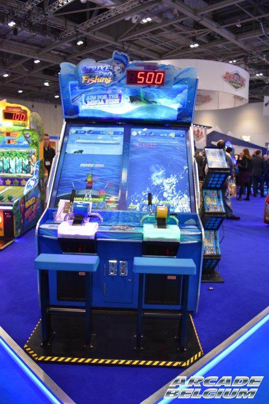 Arcade Belgium on X: Pics and #video of Strike Pro Fishing by