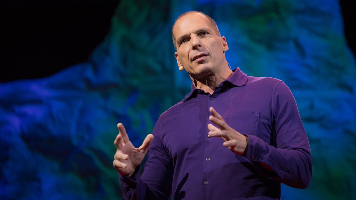TEDTalks's tweet photo. Capitalism will eat democracy — unless we speak up: https://t.co/5ClkS2aCtH @yanisvaroufakis https://t.co/EPtCEO6nXK