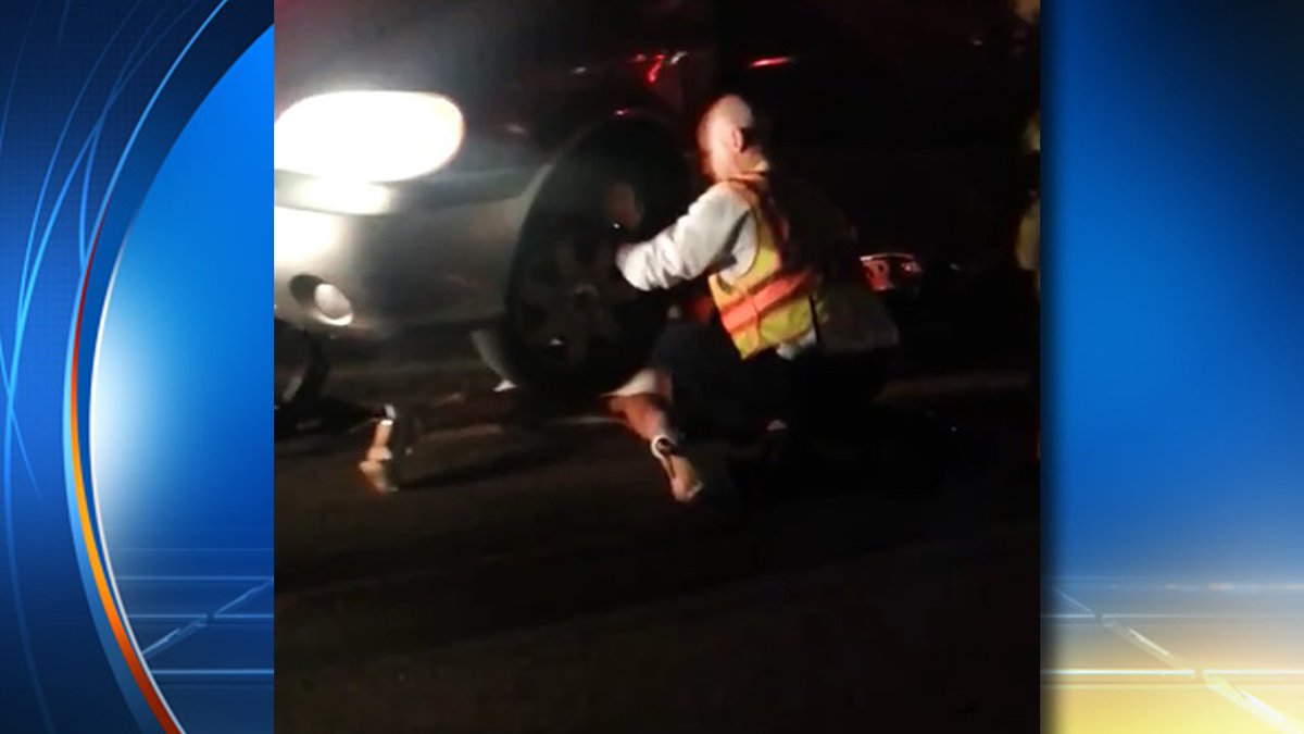 Watch shocking video of S. Fla. woman rescued after being trapped under car bit.ly/1S78keE?utm_me… https://t.co/9Rrwzghcug