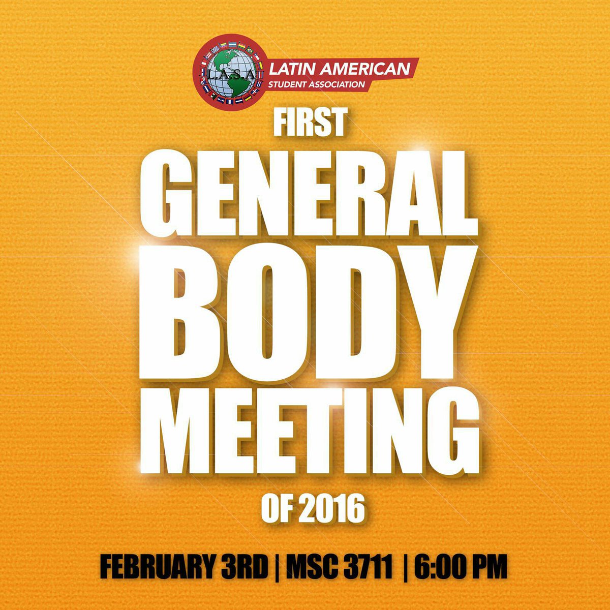 USFLASA's tweet image. Hey everyone! It's that time again! Shake off the snow and let's get back to it! We're gunna have LASA fun!