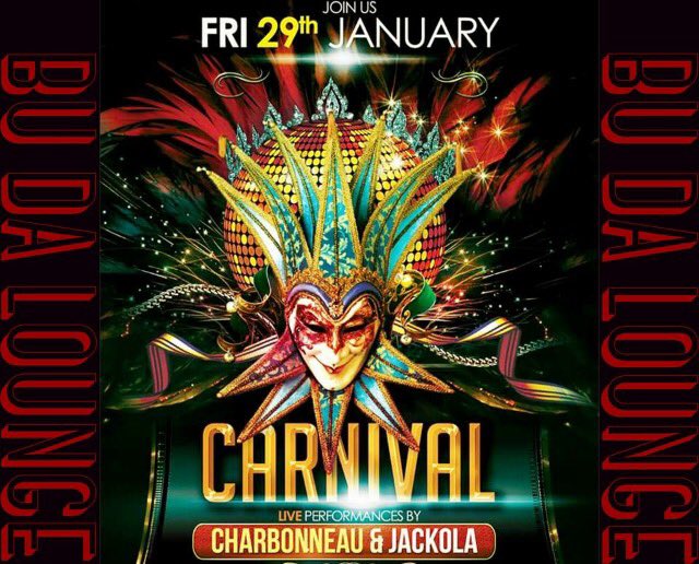 IndyEDM's tweet photo. RT @neighbz: 4 days until Carnival Rave with @jackola &amp; @CharbonneauDJ come to @BUDAlounge and enjoy the fun!! https://t.co/APjWjTKDqB