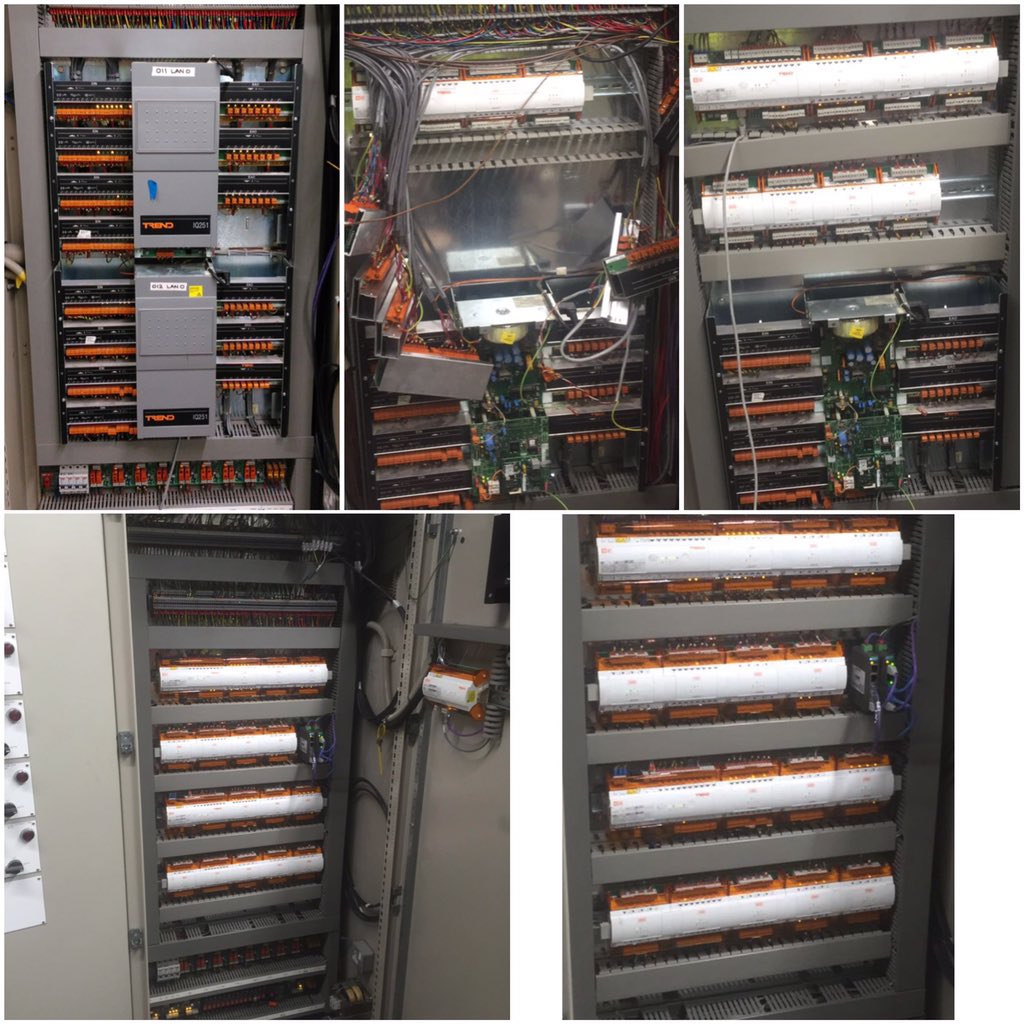 abmshome's tweet photo. 2x IQ251s upgraded to IQ4s by us today. For all your retrofit/upgrade needs give us a call.  #trend #BMS #energy https://t.co/H6JsgWEue6