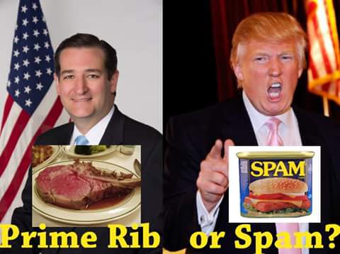 ilovepirates_2's tweet photo. #PrimeRib or #spam
@solomongrundy6
#vote #TedCruz2016
#cruzcrewIowa
#conservaTed
#TrusTed
#dumptrump https://t.co/7wY6OuQCoq