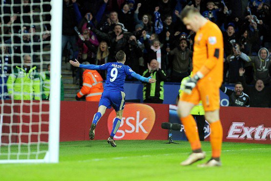 TheFoxes_BRA's tweet photo. Uma das melhores vitórias (tecnicamente falando) do Leicester. https://t.co/v9iEr5gHGl