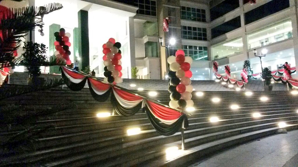 MSUconvo's tweet photo. Good morning graduands!
#MSUkonvo18 https://t.co/ZLW9YDkkws