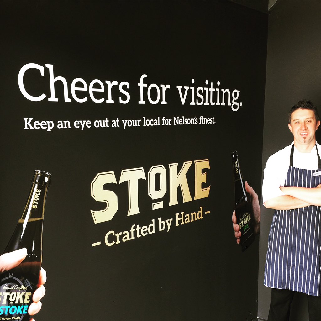 If your in Nelson Come into the brewery and meet Lincoln at our Kitchen and Bar. Awesome food and beer!