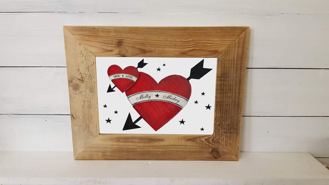 #ValentinesDay prints live on <a href="/notonthehighst/">notonthehighstreet</a> tomorrow. Something for Mr Sausage? 😃