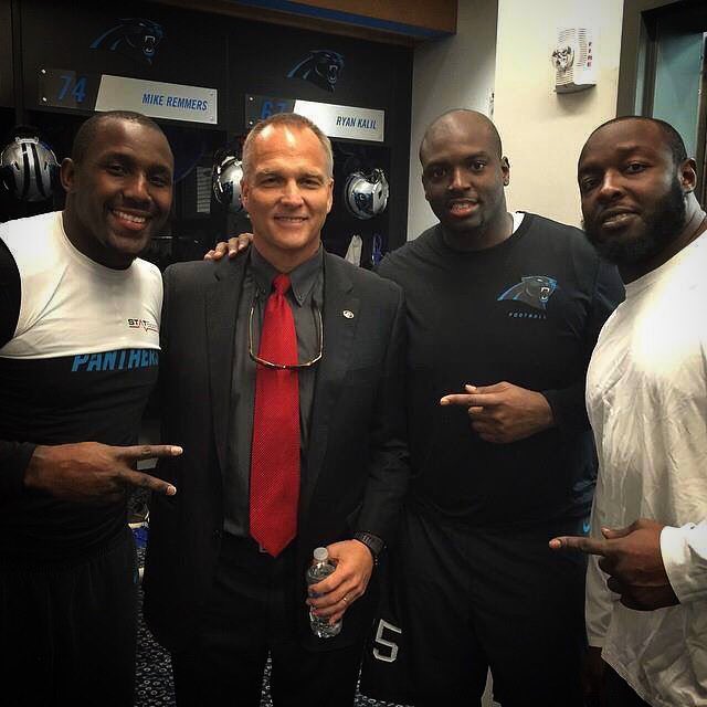 DGD Elites Fernando Velasco, Charles Johnson, & Thomas Davis Are Super Bowl 50 Bound | #NFLDawgs #GoDAWGS #SALUTE💯💯💯