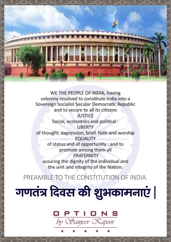 Options_SK's tweet photo. India celebrates 67th Republic Day.
#RepublicDay #JaiHind https://t.co/VUPbum0a8k