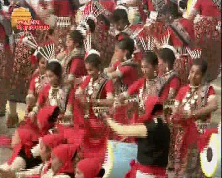 TimesNow's tweet photo. Dalkhai,famous folk dance of Sambalpur &amp; Baragarh districts of Western Odisha performed by children on #RepublicDay https://t.co/3b5OmzOU3l