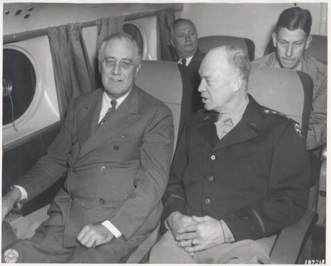 thepresof1933's tweet photo. me &amp; Dwight flying to Sicily to invade ✈️🇺🇸 https://t.co/GBQG1YKZrC