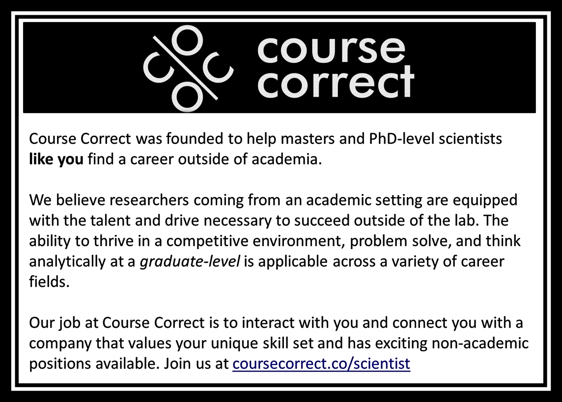 I've received some DMs from folks asking what we do at Course Correct.

Here's the answer:
coursecorrect.co/scientist