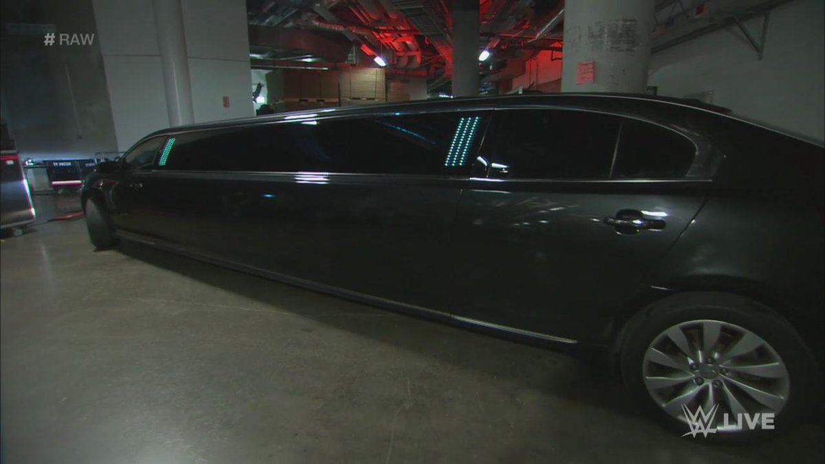 WWE's tweet photo. This just pulled into the @AAArena in Miami. Who's inside??
#RAW https://t.co/JDMB4BxTyX
