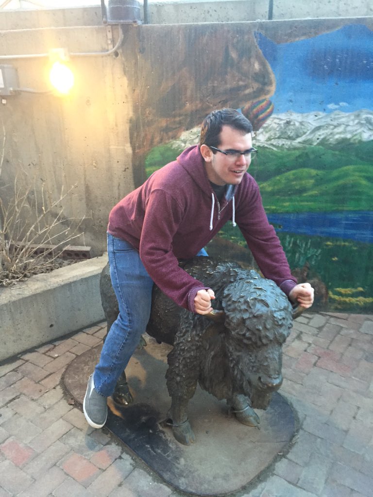 BetterBus1's tweet image. #monarchclass16 love my pet squirrel, and his buffalo too.