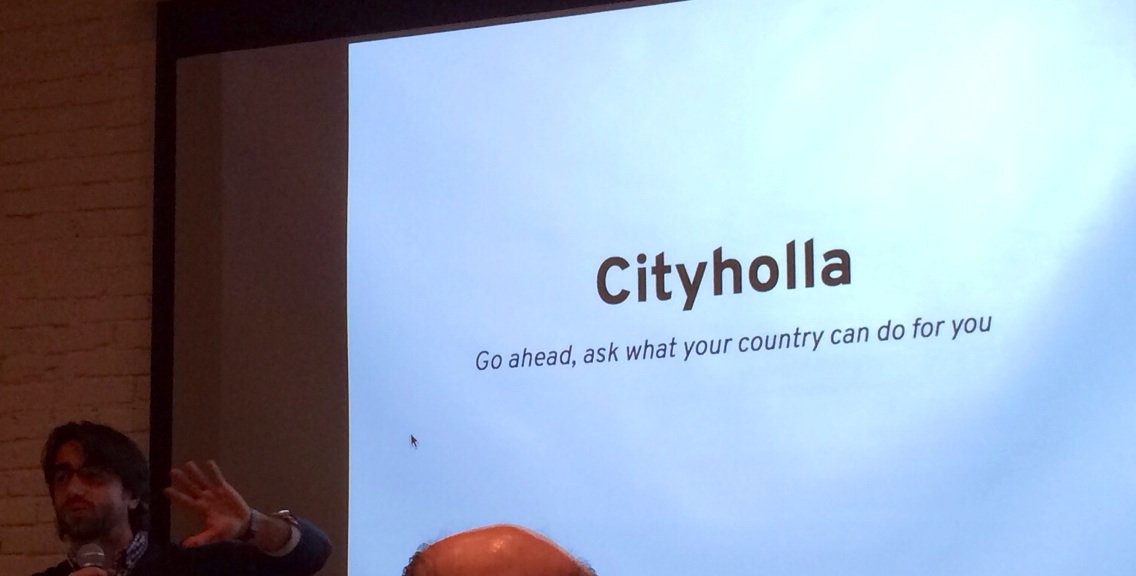 The city gets to know you #cityholla@HacktheBeach