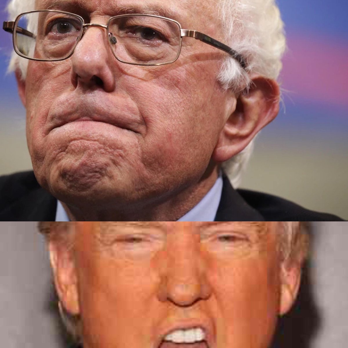 SarahKSilverman's tweet photo. Bernie's jus 5yrs older than Trump he just doesn't have time to dye his hair &amp; get a fake tan HE'S BUSY W OTHER SHIT https://t.co/ILrkur59S9