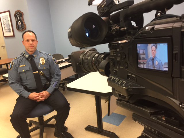 HowellTownship's tweet photo. Thanks to ABC-TV reporter @joetorresABC7 and his crew for covering Howell Police story #MobileIgloo #RemoveTheSnow https://t.co/dlzRXVFTLP
