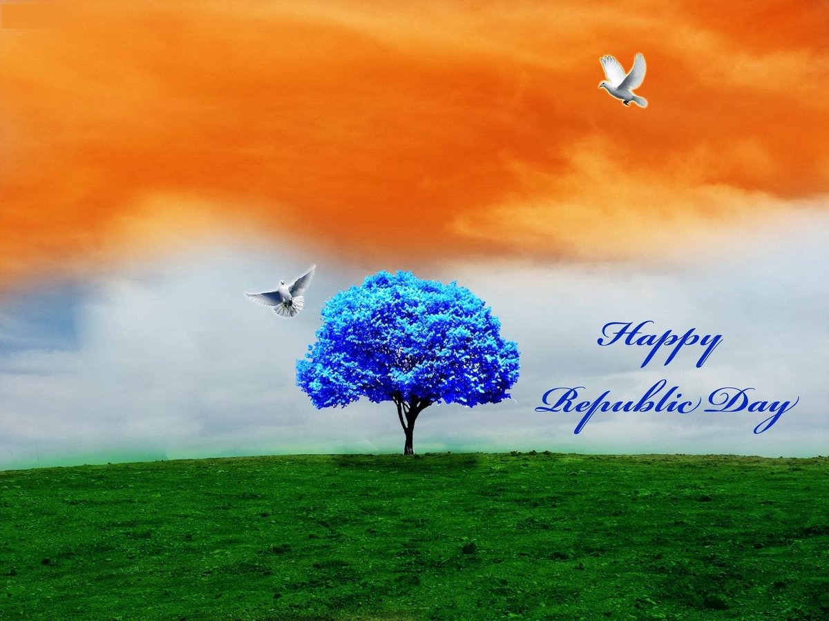 Here's wishing everyone a very Happy #RepublicDay Jai Hind.