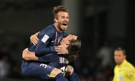 eBertoni85's tweet image. David Beckham wins the French title with PSG, adding to league titles with Man United, Real Madrid &amp;amp; LA Galaxy.