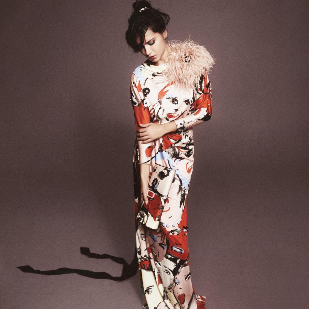 The always-gorgeous <a href="/AdrianaLima/">Adriana Lima</a> photographed by David Sims for our SS16 ad campaign mjin.tl/ss16al