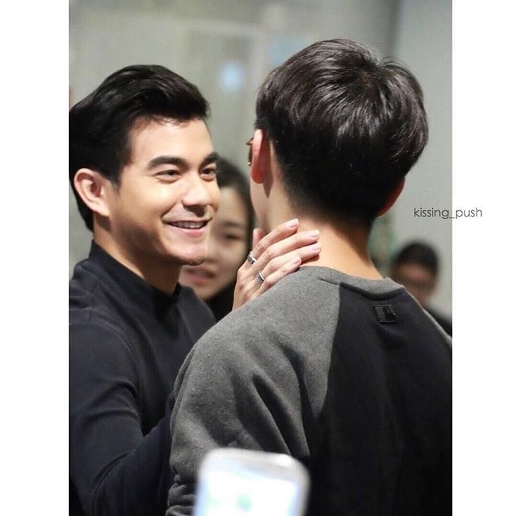 SeanJinda's tweet photo. พี่น้อง...รักกัน :)) 
#djpush #seanjindachot https://t.co/MqkEa7b5vc