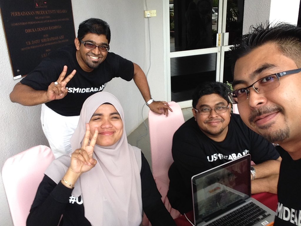 usmideabank's tweet photo. #USMIDEABANK misfits at NPC for final leg of the roadshow. Thanks all for the download! @RepublicUSM https://t.co/rWgDbNaT9P