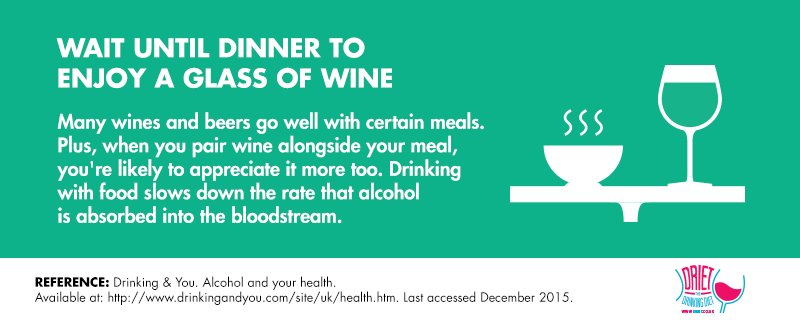 thedriet's tweet photo. Our tip: wait until you tuck in to your meal before having a drink #driet https://t.co/a3fqipW1O8