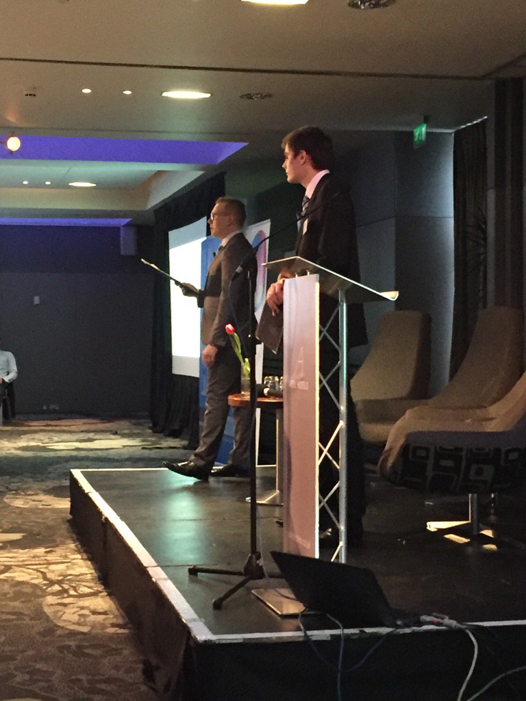 Hosts Lewis and David kick off this morning w their fab #hospitality stories! @davidd_hakebake #bhconversation