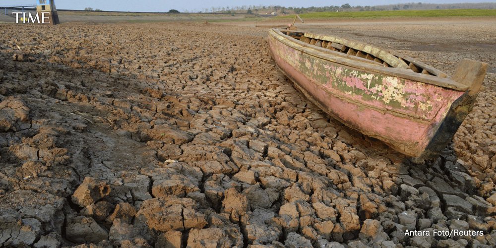 TIME's tweet image. Record heat wouldn&apos;t be happening without human influence, study says ti.me/1S89qa3