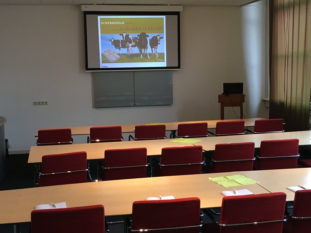 #Agrarisch recht: Vanmiddag kennisbijeenkomst #Veehouderij  #Fosfaat  #Mest. Wij zijn er klaar voor!