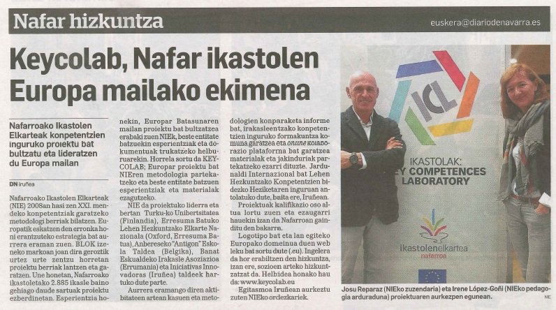 NafarIkastolak's tweet photo. #keycolab #education #ikastola Proyecto Europeo de las ikastolas de Navarra https://t.co/q4TLEWz4DX https://t.co/yJAsUPjxJq