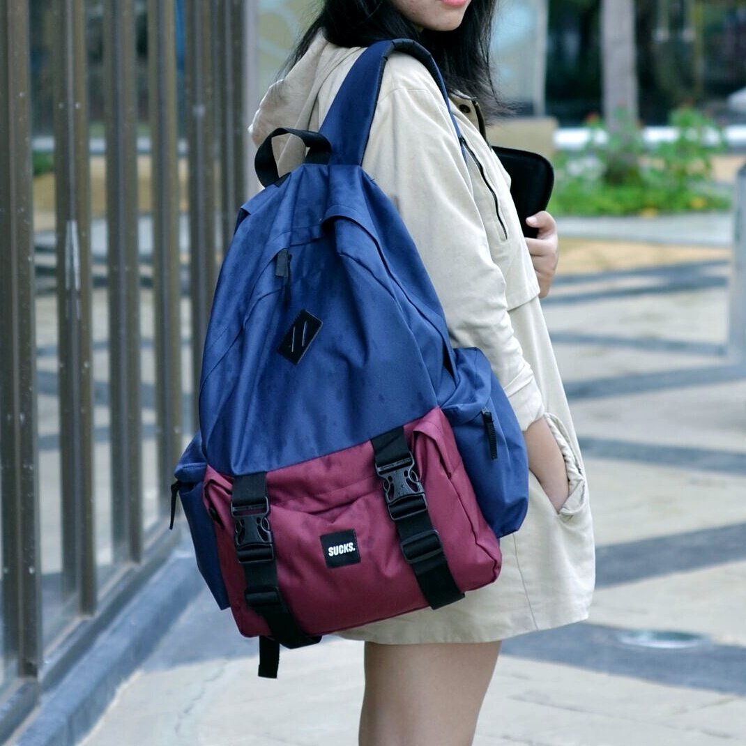 FRESH! Backpack stylish by suckscloth
Idr 150k free stickerpack
Available laptop case! Order online store