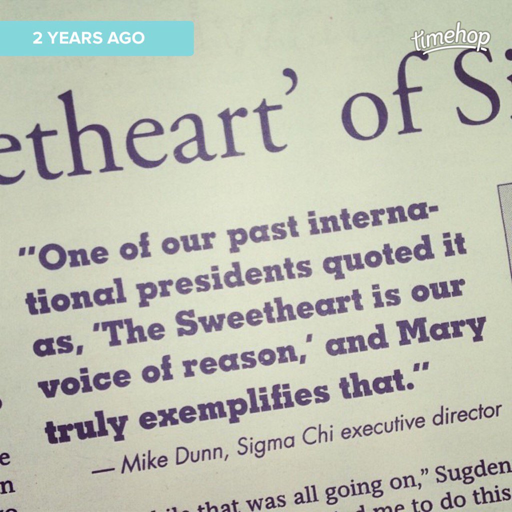 I will always miss your big hugs and infectious smile. You had an immense impact on me &amp; Sigma Chi's everywhere. 💙💛