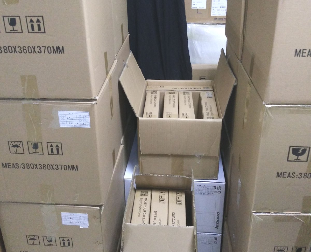 BalightWheel's tweet photo. Now it is our warehouse, we ship Balight this week..Thanks for our backers.
we https://t.co/NudWSBTf10