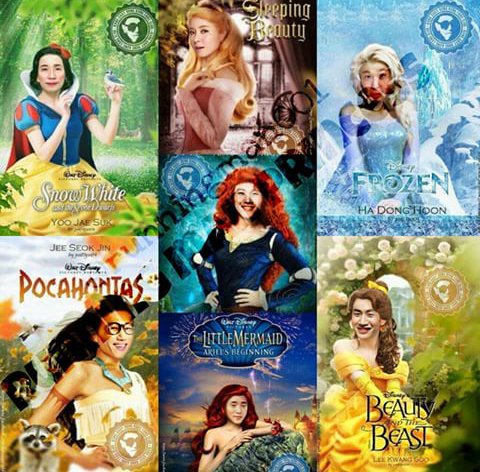 Runningmanworldfanz on Twitter: "Running man become a disney princess