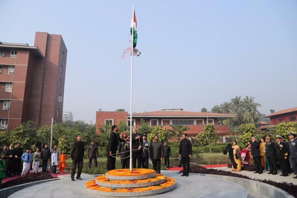 IndianDiplomacy's tweet photo. CelebratingIndiaAbroad!
#RepublicDay celebrations in Australia, Bangladesh, Bhutan and Cambodia. https://t.co/XA7nz59IRP