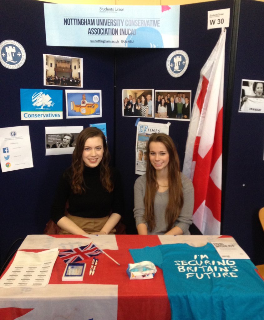 NottsUniCons's tweet image. It's always better where the Tories are! We're in the West Concourse Lounge again until 4pm; membership just £3!
