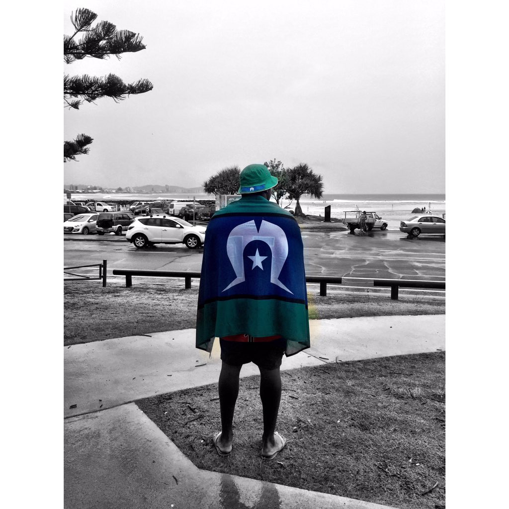 dj_zazza's tweet photo. My family has occupied the land here for hundreds of years before Captain Cook was born. 
Eddie Mabo 
#SurvivalDay https://t.co/Nfb05OP5eU