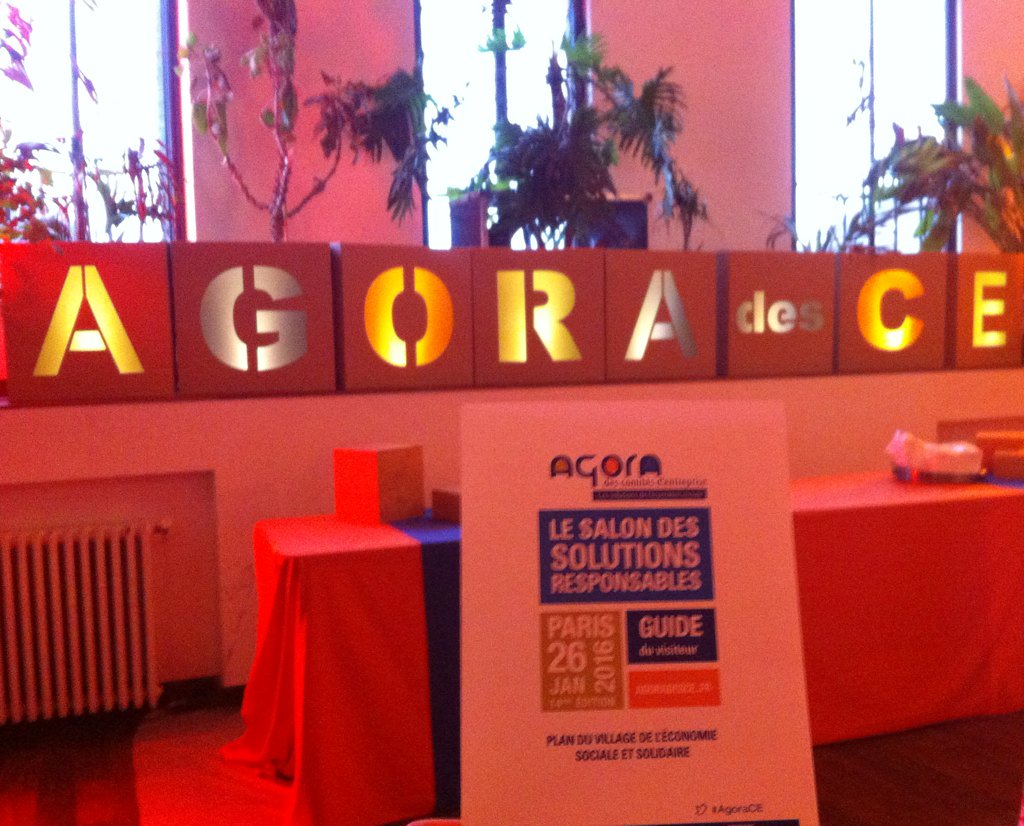 L'#AgoraCE vient d'ouvrir ses portes à @labellevilloise pour toujours plus de solutions #solidaires !