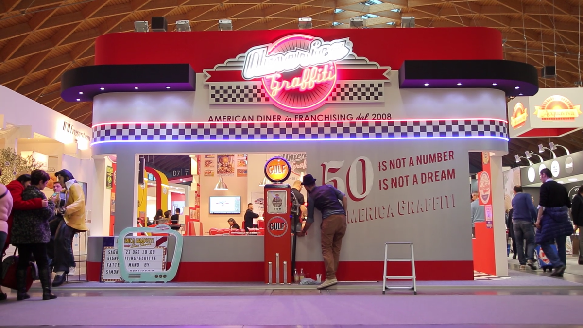 AmericaGraffiti's tweet photo. L'invasione dei 50's al #Rhex #Sigep @RhexRimini @SigepRimini @Riminifieraspa il video https://t.co/wI8yybMHNe https://t.co/SvV5mmfMCj